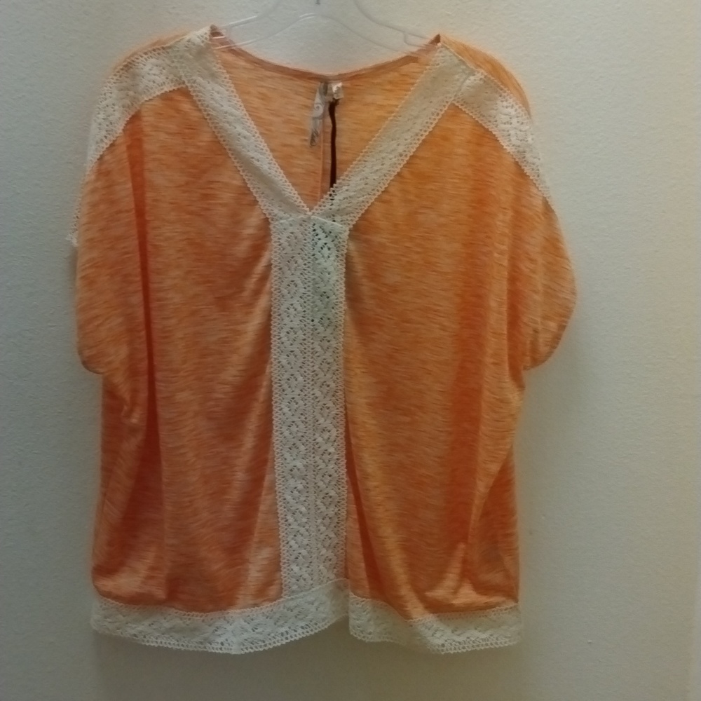 Adiktd lace trim top